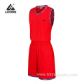 Wholesale School Basketball Uniform Set Basketball Jerseys